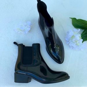 Jeffrey Campbell Havana Black Rain Boots